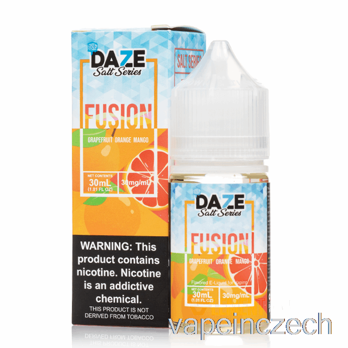 Ledový Grapefruit Pomeranč Mango - 7 Omlazovacích Solí - 30 Ml 30 Mg Vape Bez Nikotinu